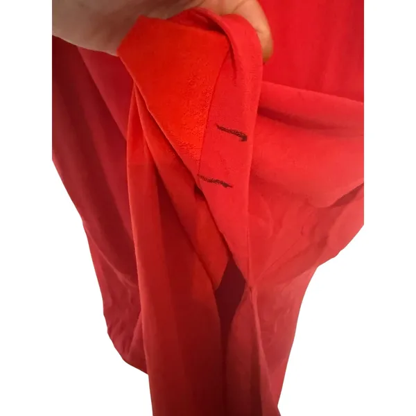 Lovers + Friends Revolve Red Off the Shoulder Side Slit Cocktail Maxi Gown S - Image 10