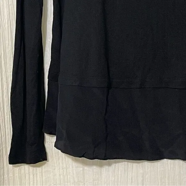 Aritzia Wilfred Silk and Rayon Blend Long Sleeve Shirt Women’s Size Small - Image 5