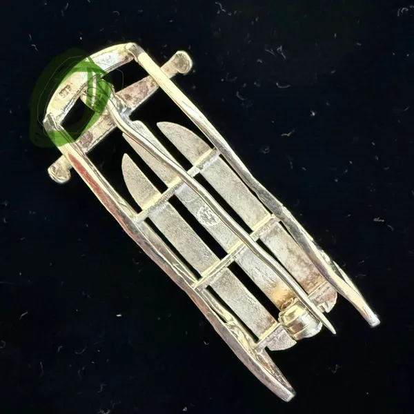 Sterling Silver Ornament Brooch NWOT - Image 3