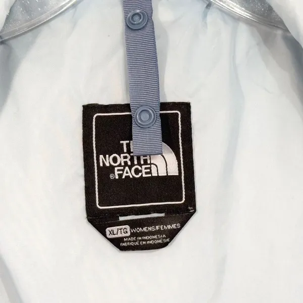 The North Face XL Jacket Colorblock Windbreaker Hooded Blue‎ Hiking Coat C - Image 15