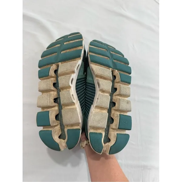 On Running Cloudswift Teal Navy Blue Mesh Running Shoes Womens 9 - Image 6