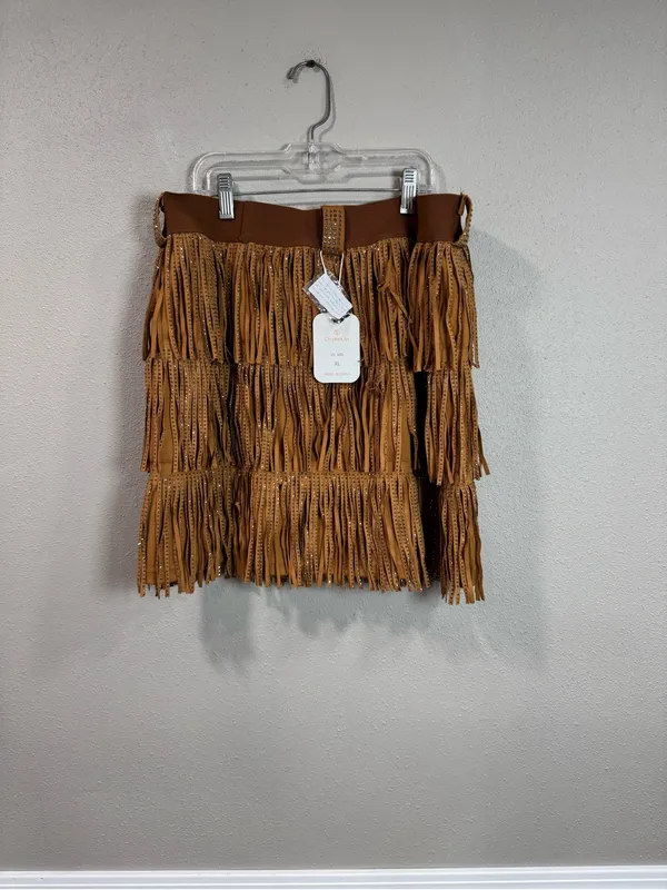 NWT Fringe Skirt - Image 5