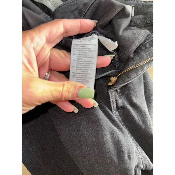 73 | Madewell Roadtripper High‎ Rise Skinny Jeans Black Womens 31T - Image 6