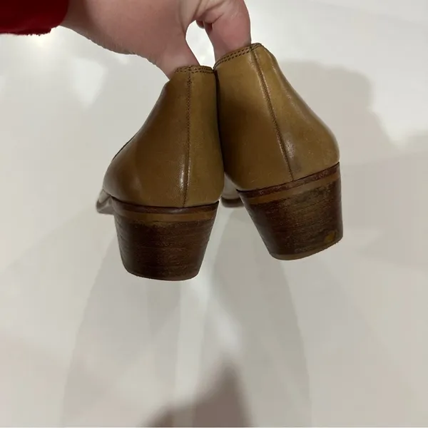 Madewell Spencer Taupe Chelsea Slip On Leather Ankle Boots Size‎ 8.5 - Image 6