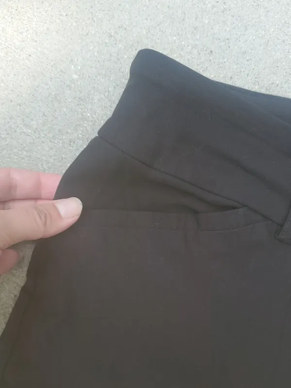 Hillary Radley Black Women's Shorts Stretchy Longer Style Perfect For Golf - Image 4