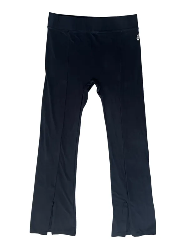 Free People FP Movement Women’s Black Pull On Split Hem Athletic Leggings Pants - Image 2
