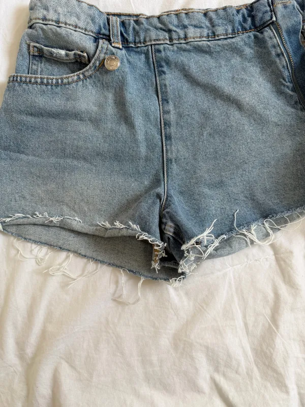 Pull and bear denim skort  - Image 2