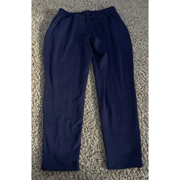 Under Armour Women's Navy Blue Fitted "JCU women's soccer" Athletic Pants Size L - Image 5