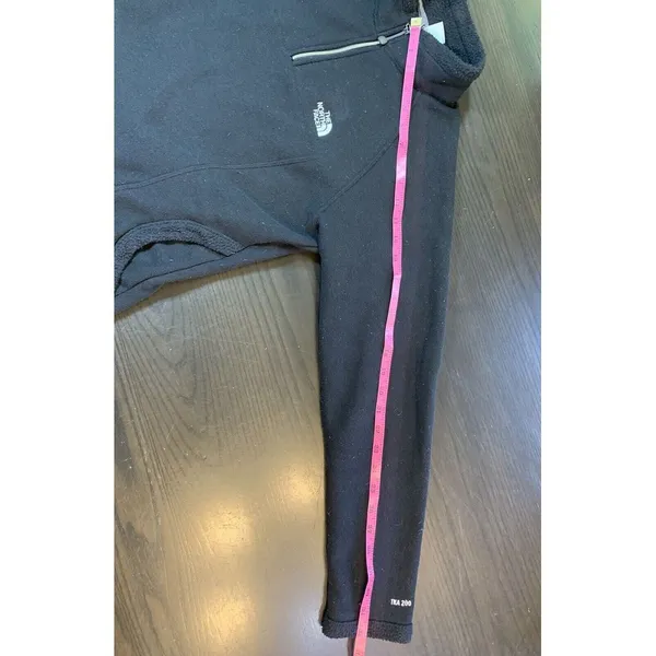 The North Face Sweater Women Medium Black TKA 200 Light Fleece Minimalist Hiking - Image 12