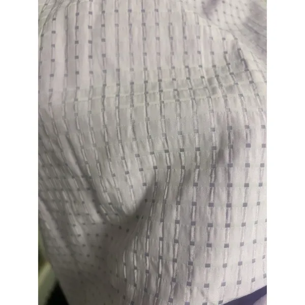 Old Navy Women’s Medium Lavender Purple Swiss Dot Smocked Puff Sleeve Dress - Image 3