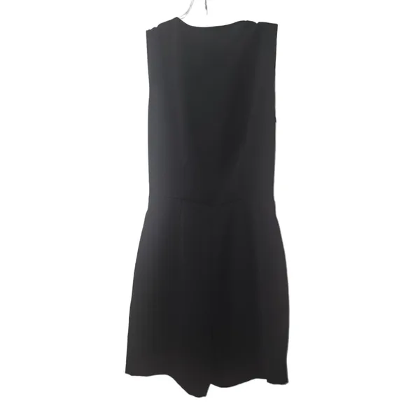 Zara Black Mini Dress Sleeveless V-Neck‎ Party Cocktail Dress - Image 2