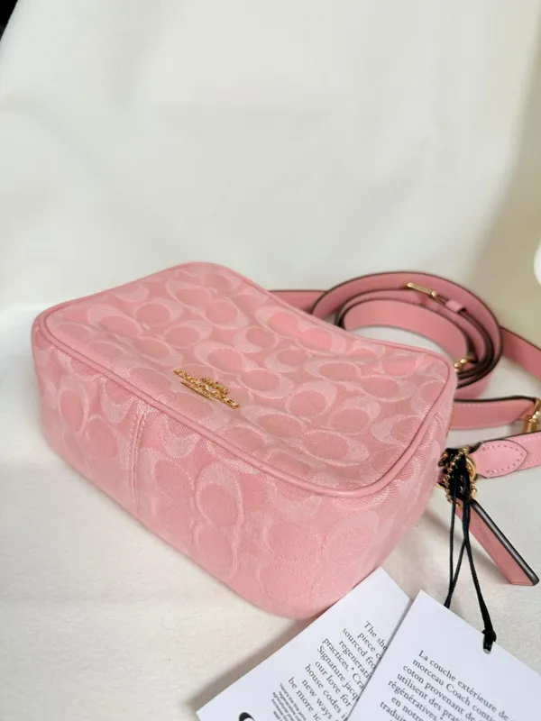 coach Mini Carey Crossbody Bag In Signature Denim cen19 - Image 6