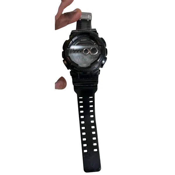 Casio G-Shock GD-100 Black Digital Watch 3263 Shock Resistant 20BAR Tested - Image 8
