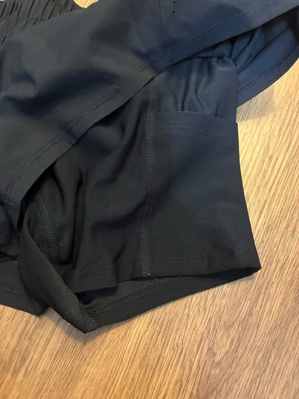 ASICS Women’s Shorts Black Running, Size XS - Image 3