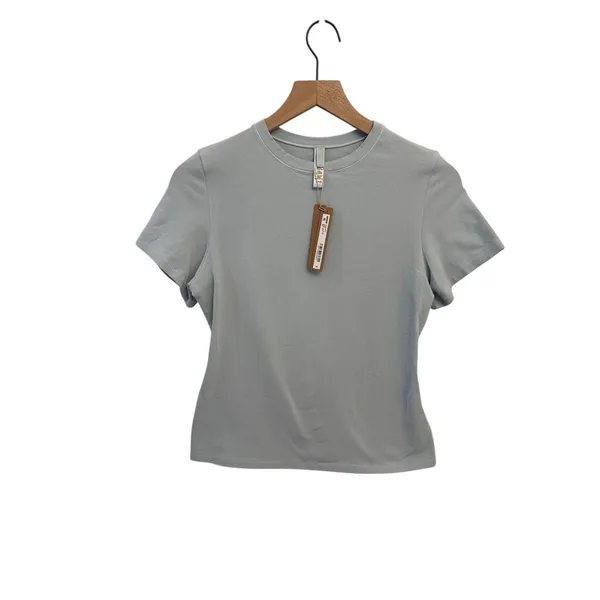 Skims Cotton Jersey T-Shirt Opal Large NWT ( SOLD OUT) - Image 3