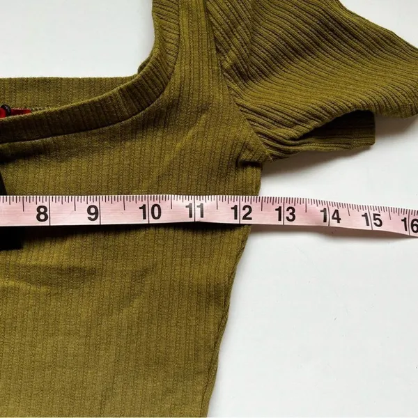 n:philanthropy Langley Olive Bodysuit Size X-Small NWT - Image 4