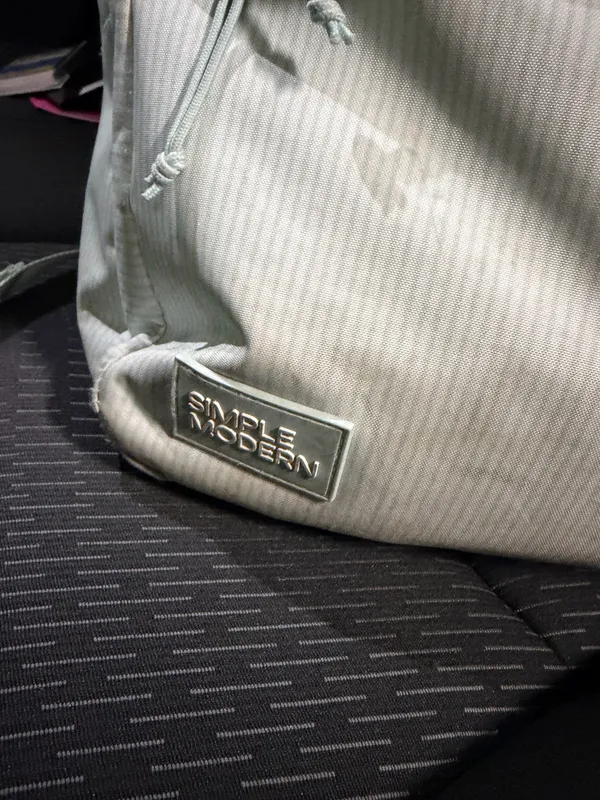Simple modern backpack and lunchbox Green Size undefined - Image 2