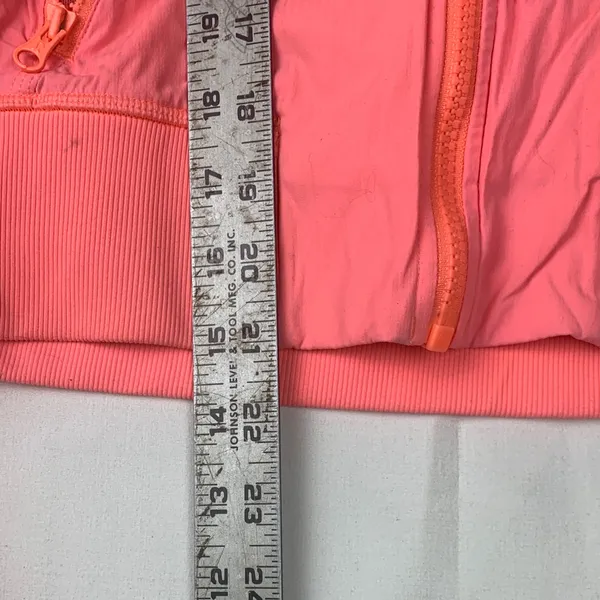 Lululemon size 6 street to studio pink Coral zip up Jacket yoga active athleisur - Image 7