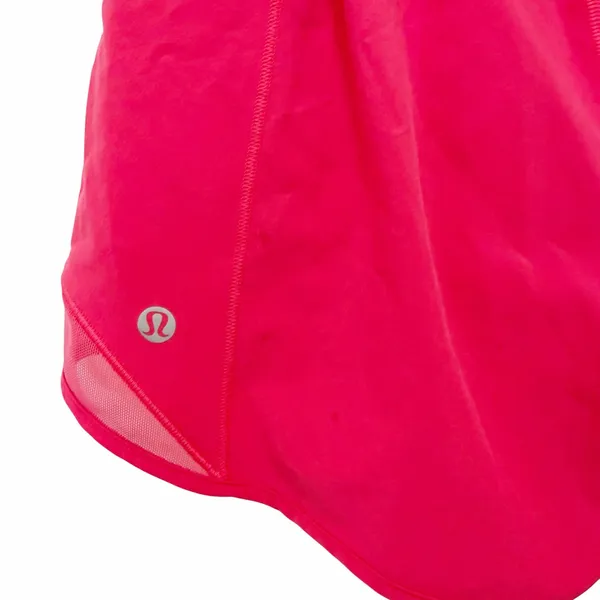 Lululemon Pink Hotty Hot Shorts High Rise 4" Inseam Sz 4 - Image 5