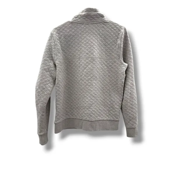 Patagonia Quilted Snap-T Pullover Womens Medium Grey Blue 25282 Organic‎ Cotton - Image 2