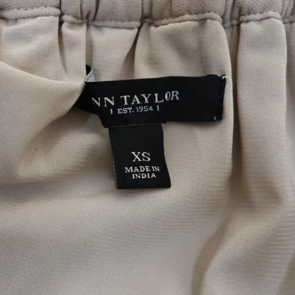 Ann Taylor Women's XS Drawstring Tie Sequin Lined Mini Skirt - Image 9