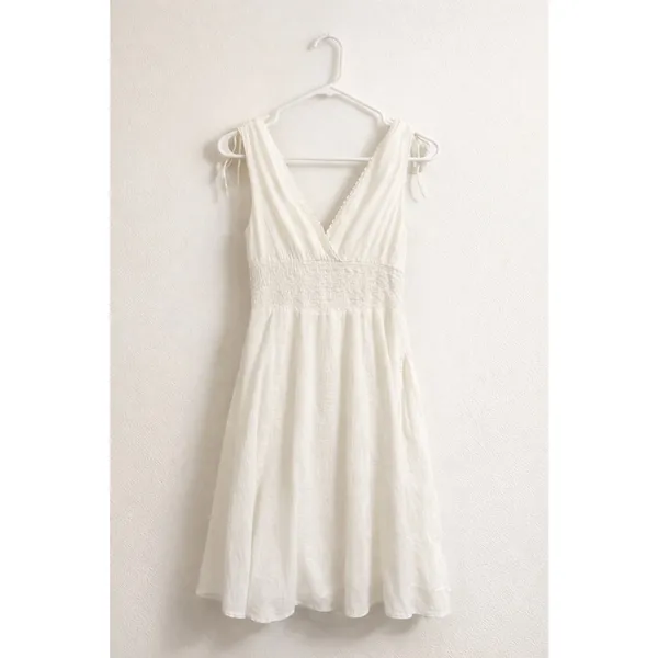 Maeve by Anthropologie‎ White Gauze Dress – Size Small - Image 4