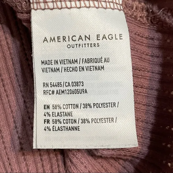 American Eagle Cropped Short Sleeve Top - Image 12
