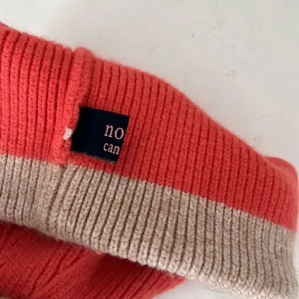 Anthropologie Norla Canada Pom Pom knit hat Pink - Image 4