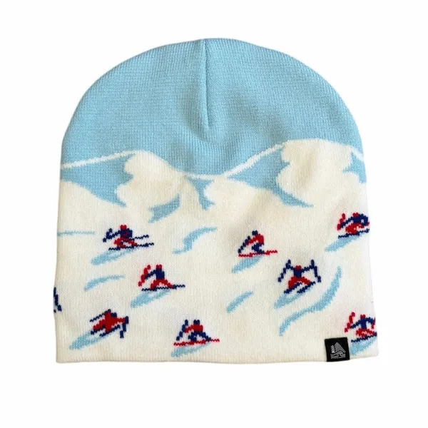 4T2D Vermont Skiing Beanie Winter Hat - Image 2