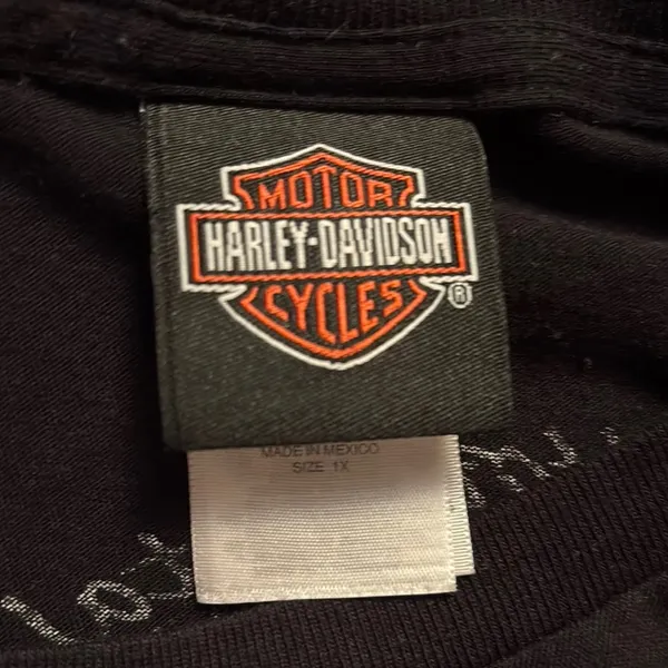 Harley-Davidson Black Short Sleeve Relaxed Tee - Image 2