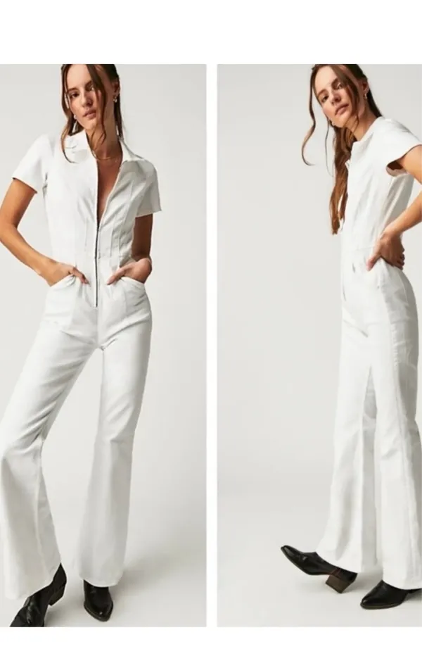 Free People We The Free Jayde People Free Flare Jumpsuit - Image 8