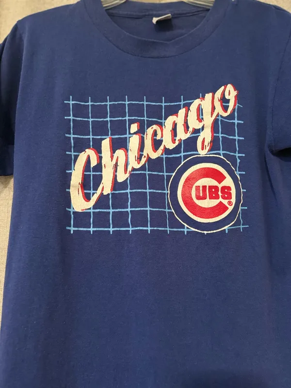 Champion Chicago Cubs Vintage Graphic Tee | L - Image 2