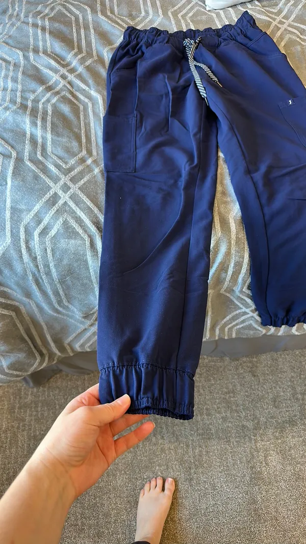 Jaanuu Scrub Pants Jogger Navy - Image 5