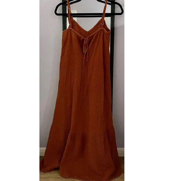 Zara Gauze Maxi Dress - Image 2