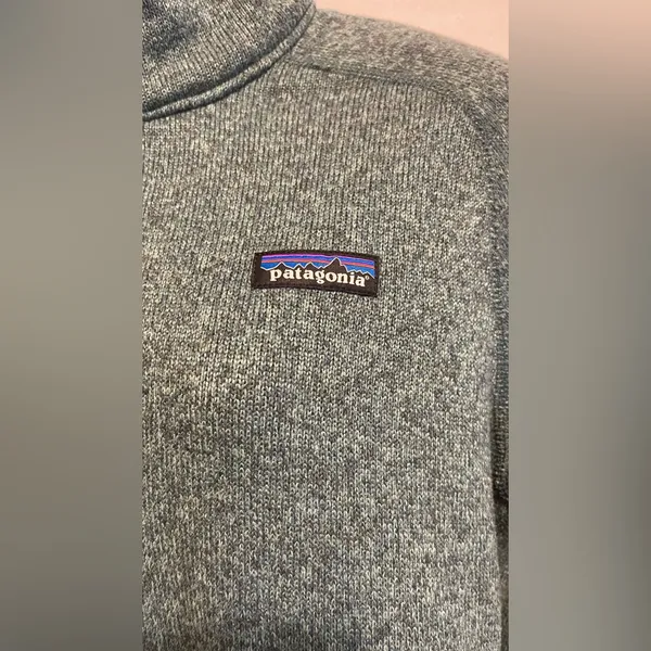 Patagonia Women's Better Sweater 1/4 Zip: Ellwood Green - Image 6