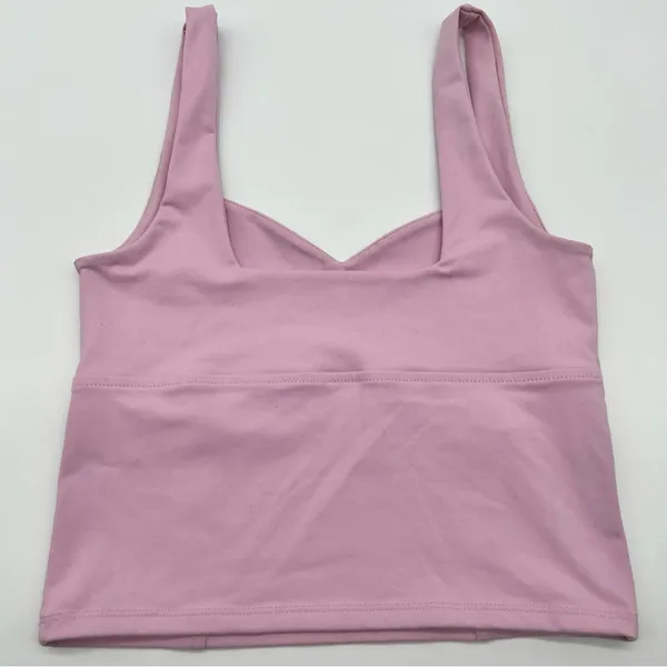 Abercrombie & Fitch Women’s Soft Collection Light Pink Crop Top Size XS - Image 4