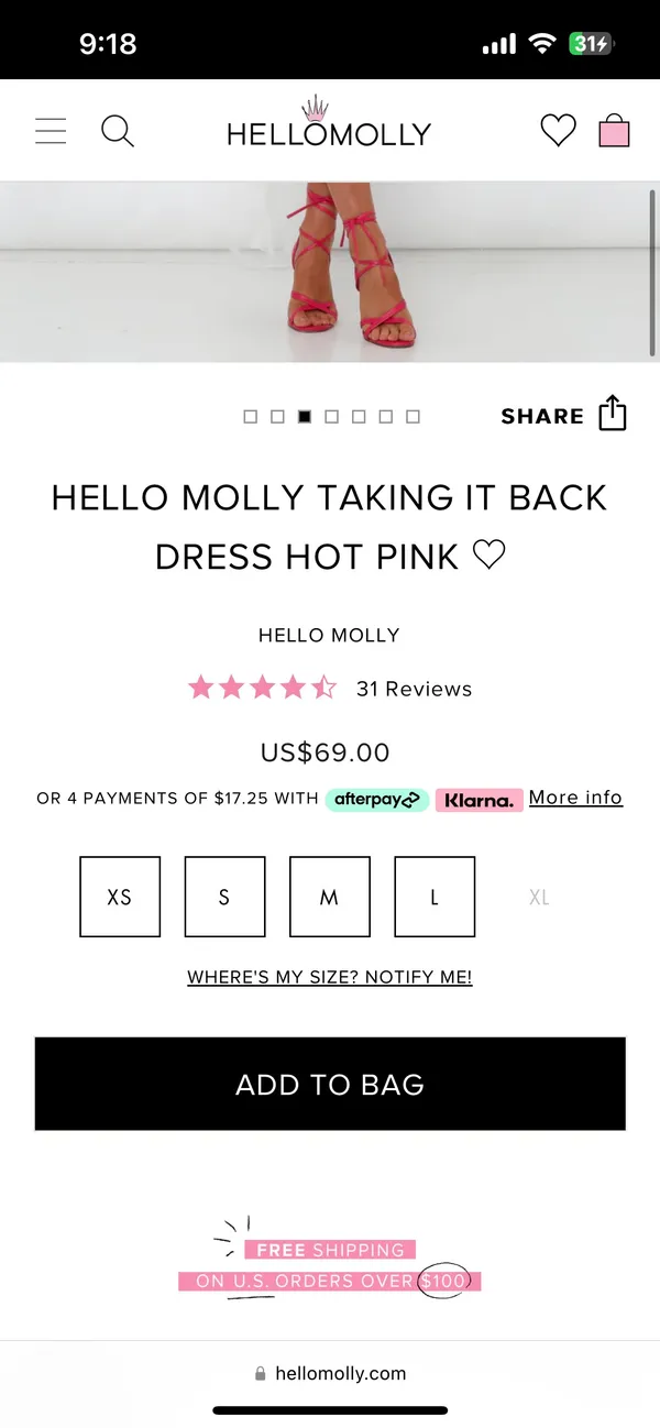 Hello Molly Taking It Back Dress - Image 3