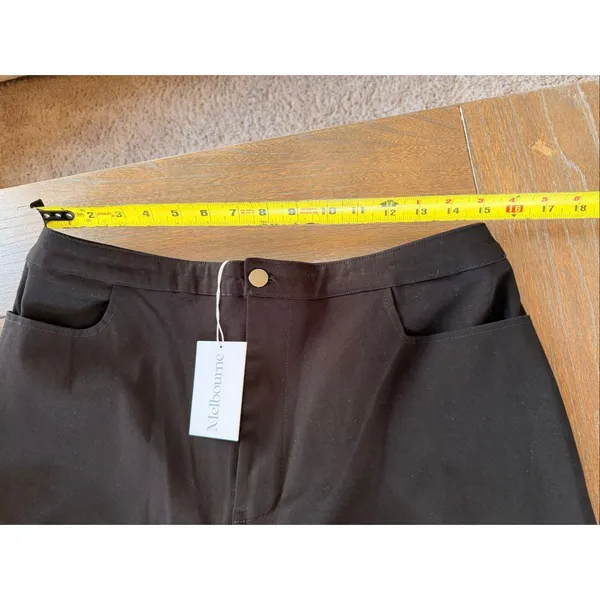 NWT Melbourne Etta‎ Pants in Black Size XL - Image 8