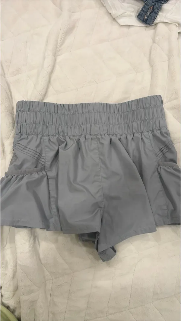 Grey Free people movement get your flirt on shorts - Image 3