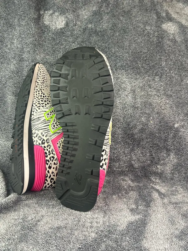 ⁠New Balance 574 Animal Print Cheetah Leopard Womens Size 7.5 Sneakers - Image 6