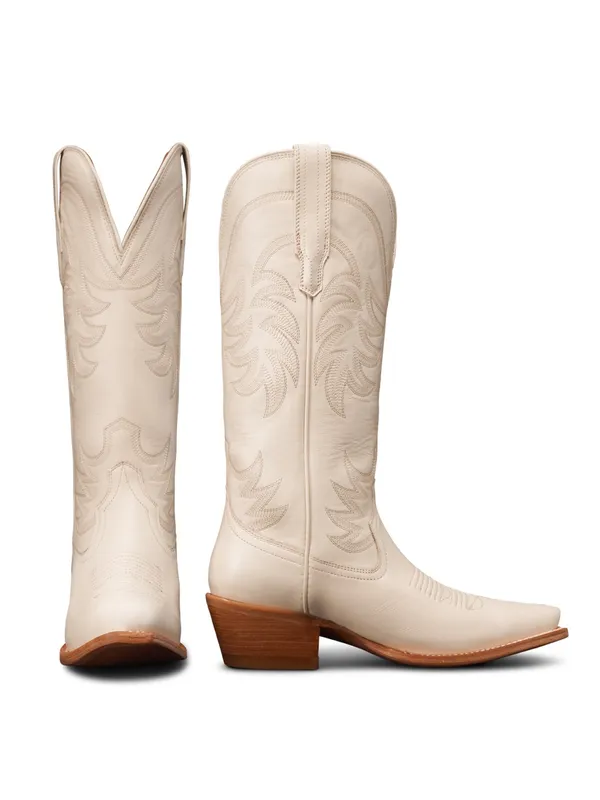 Tecovas The Annie Boots in Bone Size 7.5 - Image 3