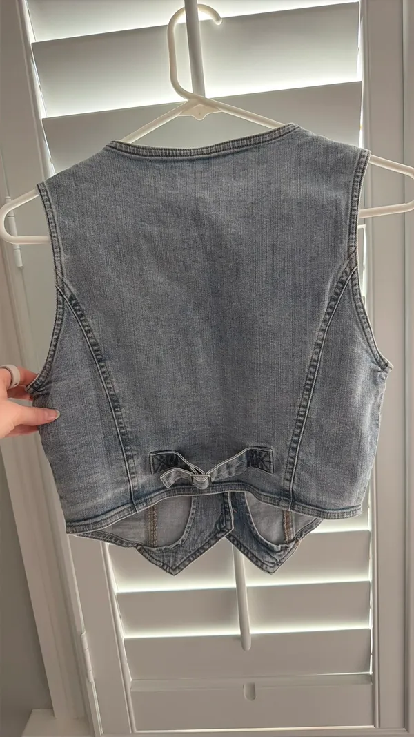 Dear John Norris Denim Vest - Image 3