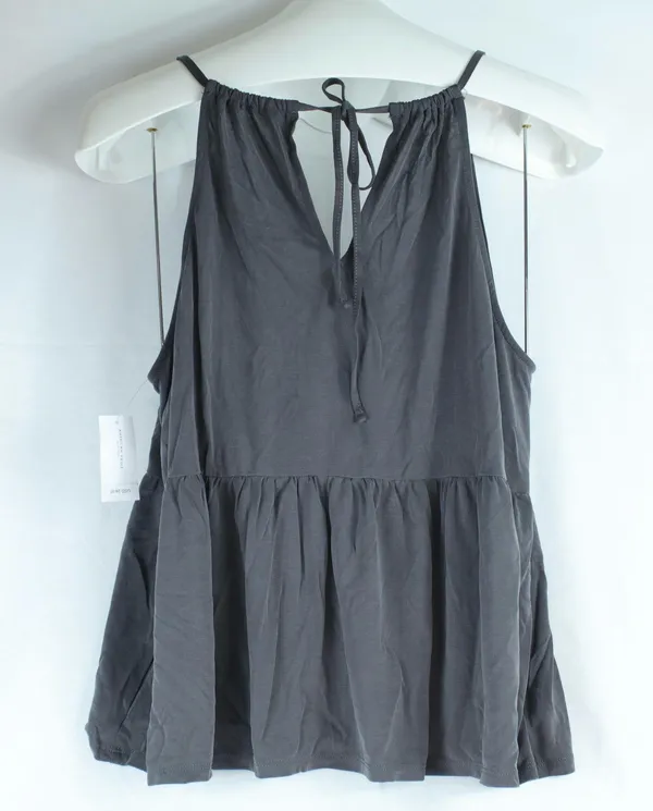 American Eagle Outfitters Gray Tank Top with Tie Back Womens Size XL - NEW - Image 2