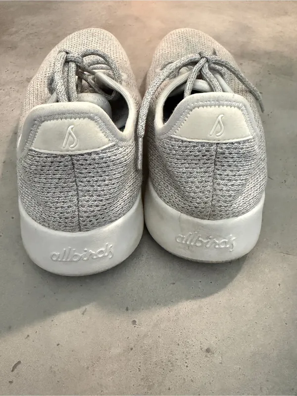 allbirds TreeRunner Wool Sneakers - Light Gray- 9 - Image 4