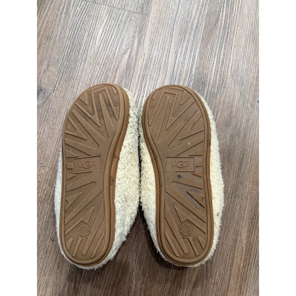 UGG Tasman LTA Curly Slippers Natural Cream Sherpa 1143792 Womens 6 - Image 5