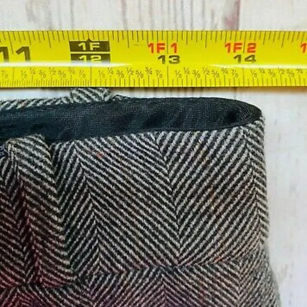 ZARA Wide Leg Knit Trousers - Image 8