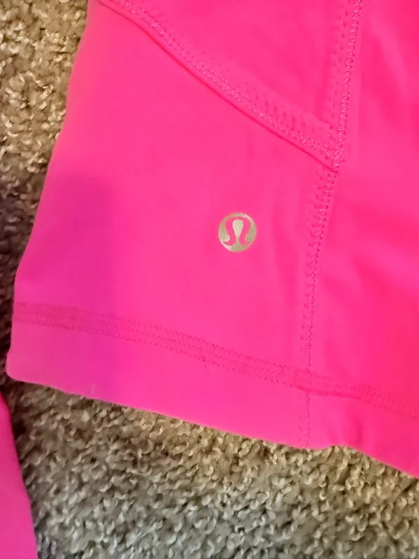 Lululemon Forme Jacket full zip Pinkelicious womens size 4 - Image 13