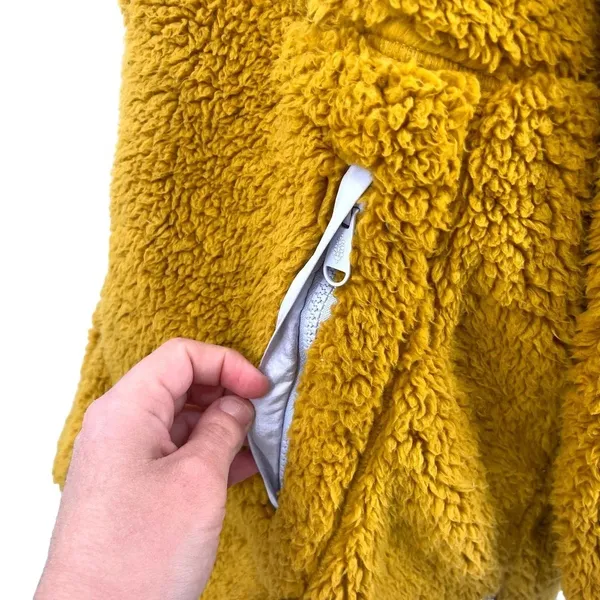Free People Movement Fall To Rise Half‎ Zip Pullover Honey Mallow Size Small - Image 7