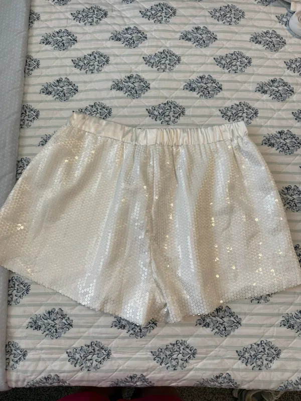 Parke Sequin Shorts - read sizing pls!  - Image 2
