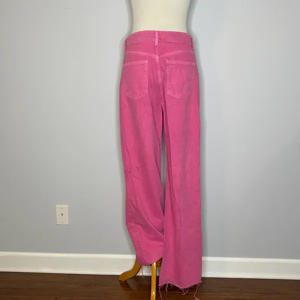 Zara - Pink Straight Leg Pants - Image 3